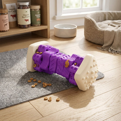 Purple Interactive Dog Toy